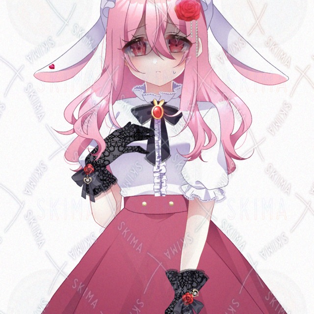 토끼 귀 모자 소녀 상품 이미지 7번째