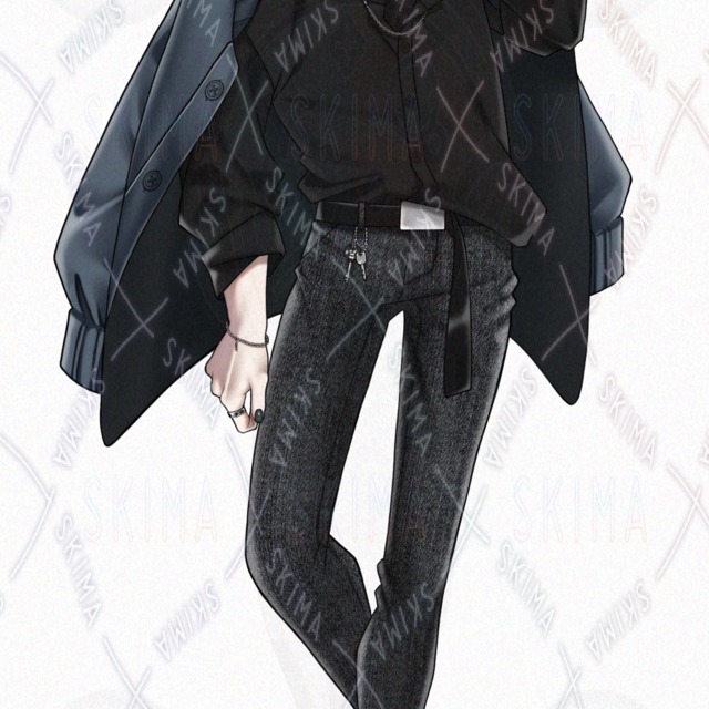 Standing Illustration & Mini Character: Blonde Male with 9 Expressions 的商品圖片第 5 張