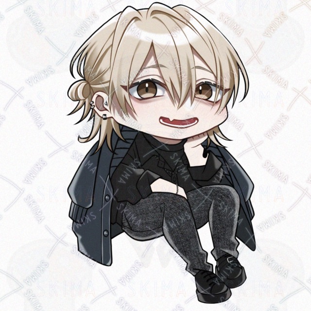 Standing Illustration & Mini Character: Blonde Male with 9 Expressions 的商品圖片第 11 張