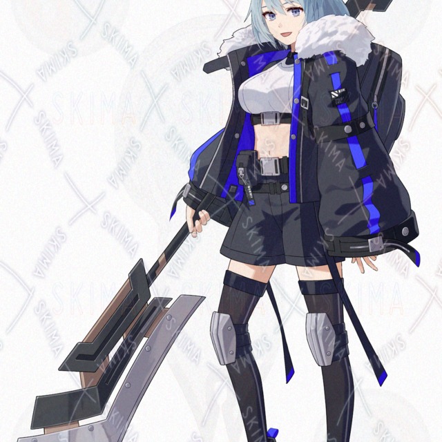 전술薙刀 (표정 8종 + 마스크 차이) 상품 이미지 4번째