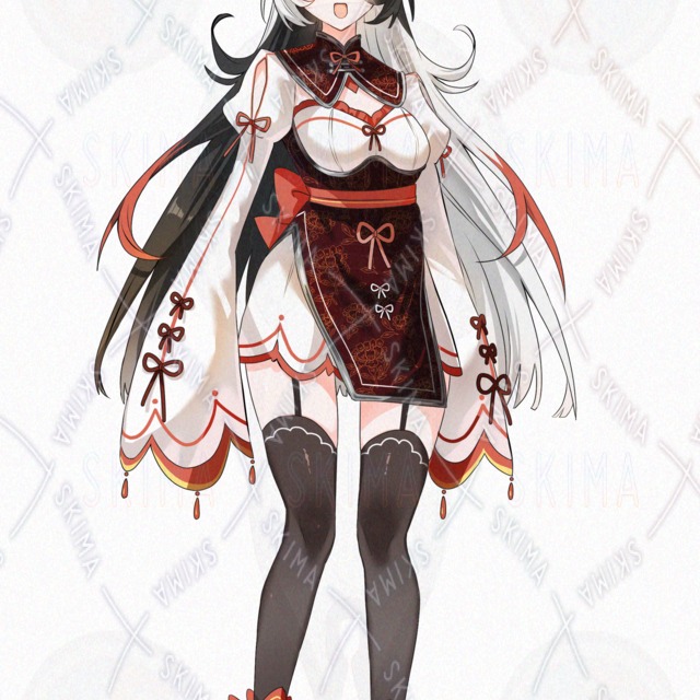 Image 11 of Female Kyonshi Sticker Pack: 15 Expressions