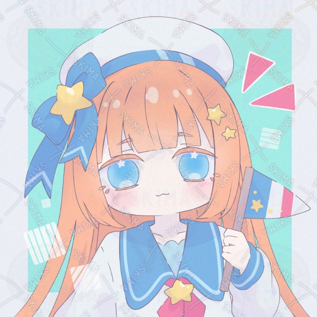 Image of Star and Sailor Uniform Girl Icon