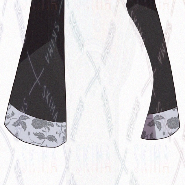 차이점 8종+미니 캐릭터+의상 차이점】은발 롱헤어 블랙 원피스 언니 상품 이미지 10번째