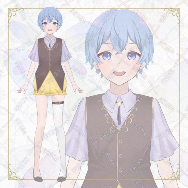 【IRIAM対応/商用利用OK】ハチミツの妖精_立ち絵