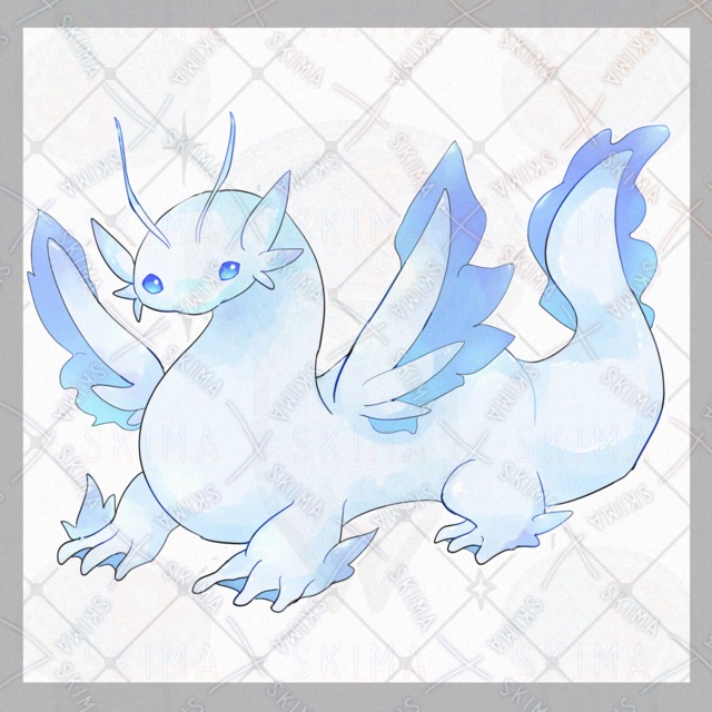 ウーパードラゴン【表情3種類】の商品画像