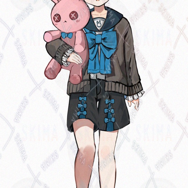 Image 5 of Sailor Boy with Stuffed Animal — 10 Expressions