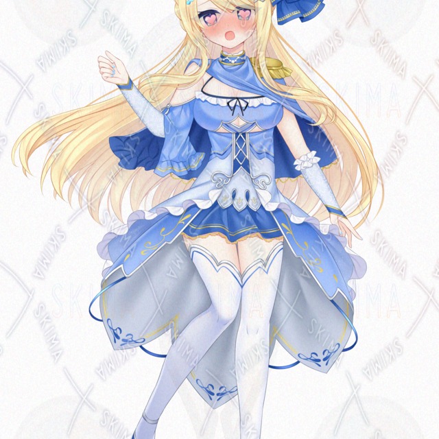 聖職者風のお姉さん(表情差分＋装飾パーツ)の商品画像9枚目