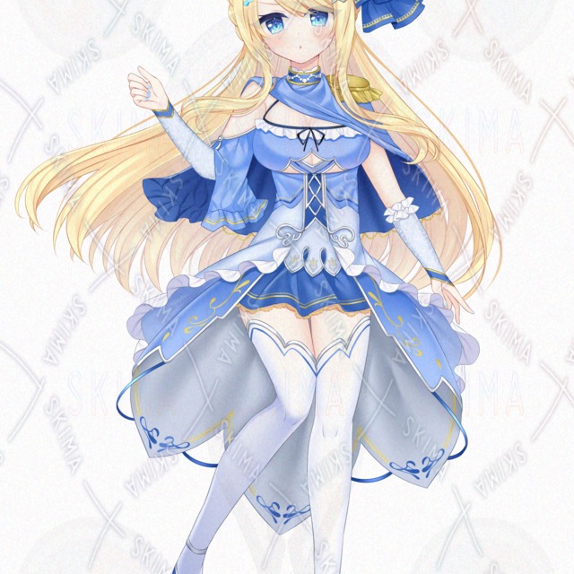 聖職者風のお姉さん(表情差分＋装飾パーツ)の商品画像4枚目