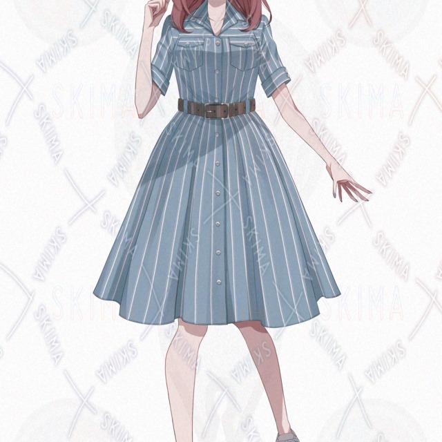 【表情７種】赤髪の女の子の商品画像3枚目