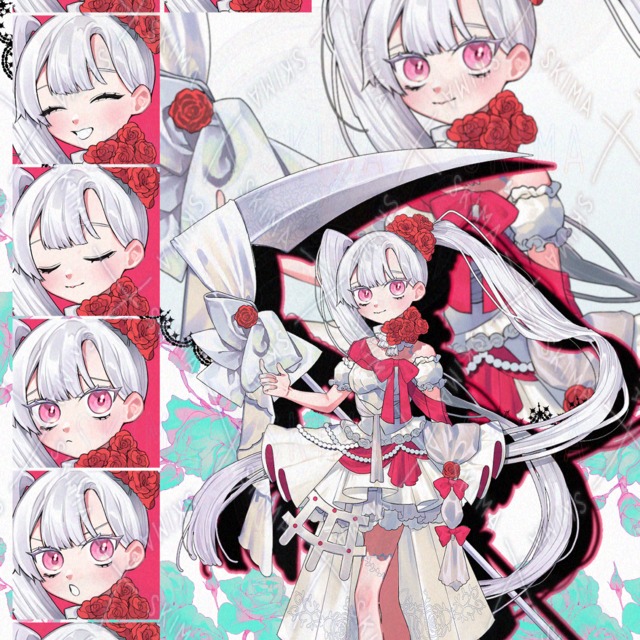 【表情8種】キャラクター立ち絵【少女】