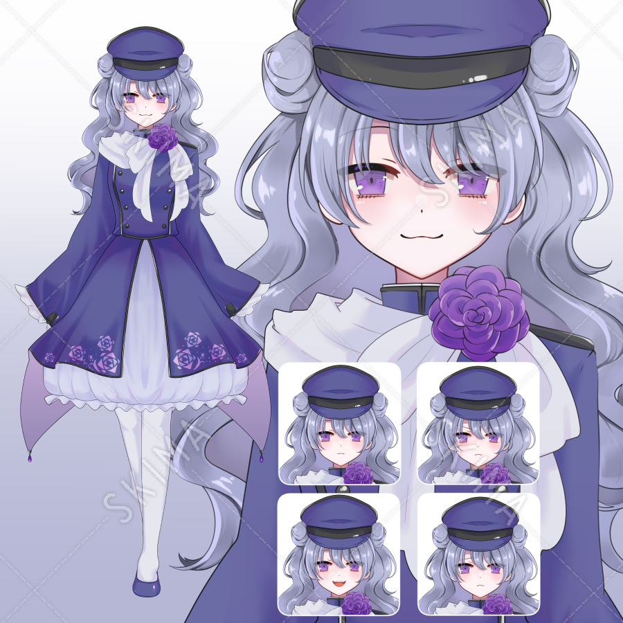 立ち絵 軍服風スカート スキマ スキルのオーダーメイドマーケット Skima