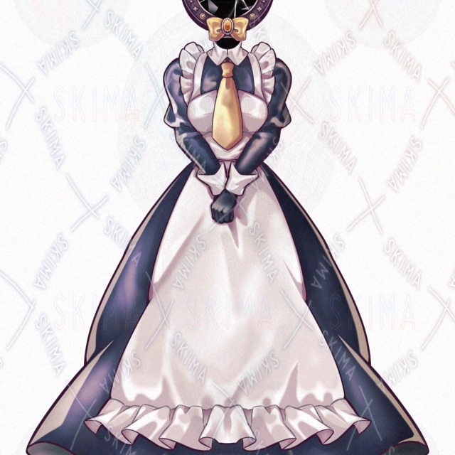 異形頭のメイドの商品画像9枚目