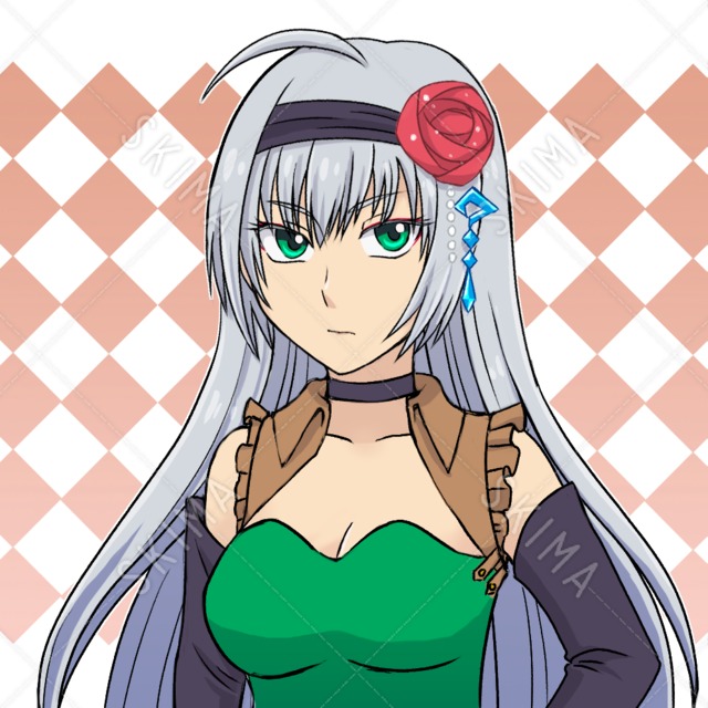 オリジナル少女キャラクターアイコン3