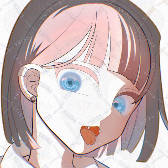 ピアス女子スプリットタン（蛇舌）アイコンの商品画像