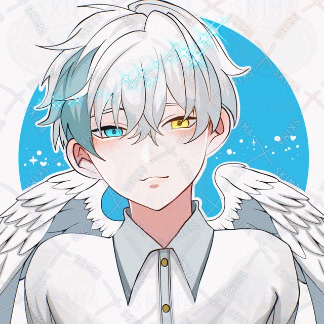 Image of Angelic Boy Social Media Icon