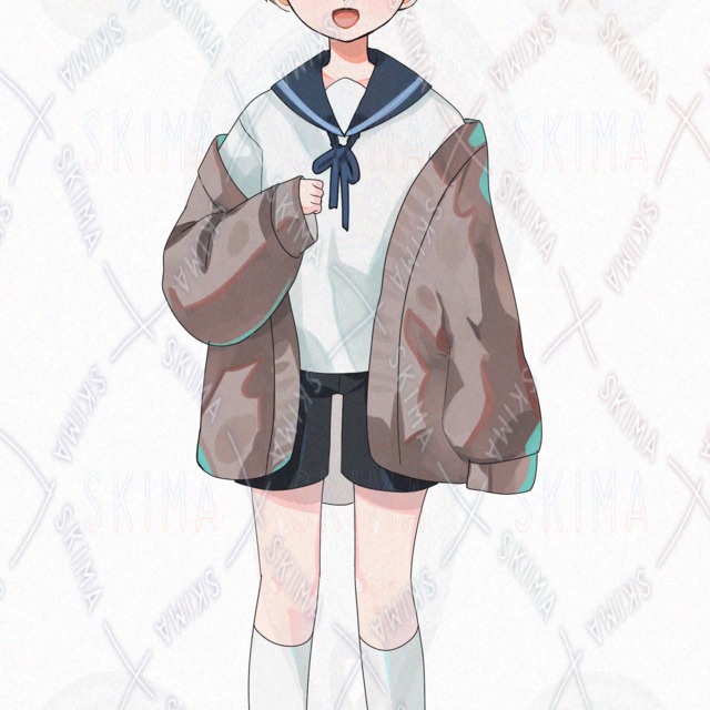 Image 5 of 9 Expressions: Boy in a Sailor Cardigan