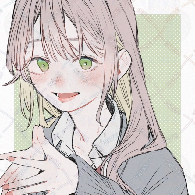 （SNSアイコン）ゆるふわ女の子の商品画像