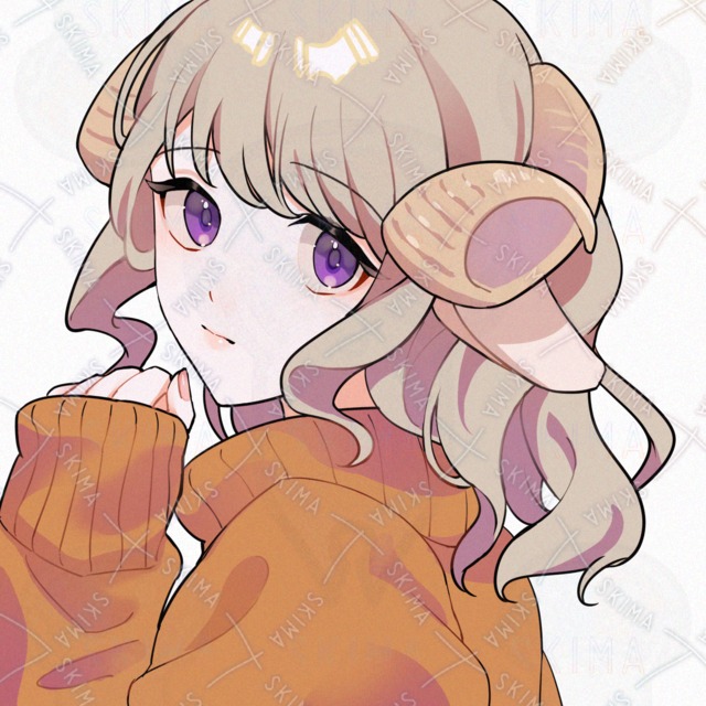 【SNSアイコン】羊モチーフの女の子の商品画像2枚目