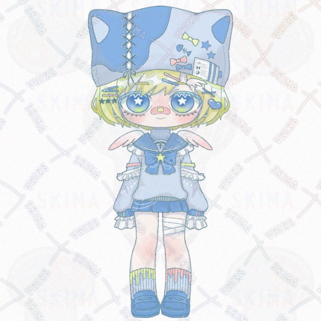 デコラ系ネコ耳天使ちゃんの商品画像2枚目