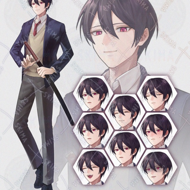 [Adopt] High School Boy with a Sword: 9 Expressions 的商品圖片