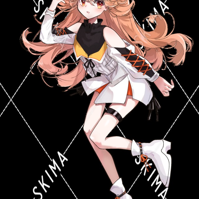 オレンジ髪の子 スキマ スキルのオーダーメイドマーケット Skima