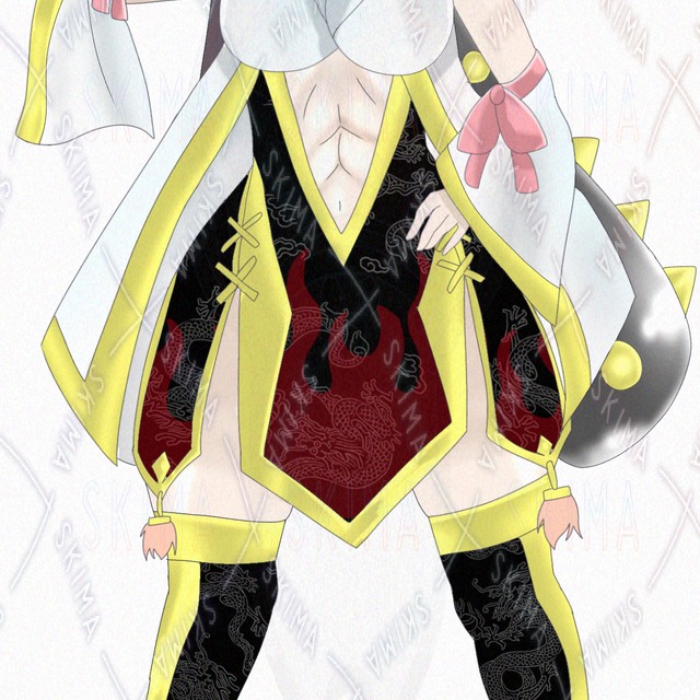 【表情差分　7種類】鬼姫の商品画像4枚目