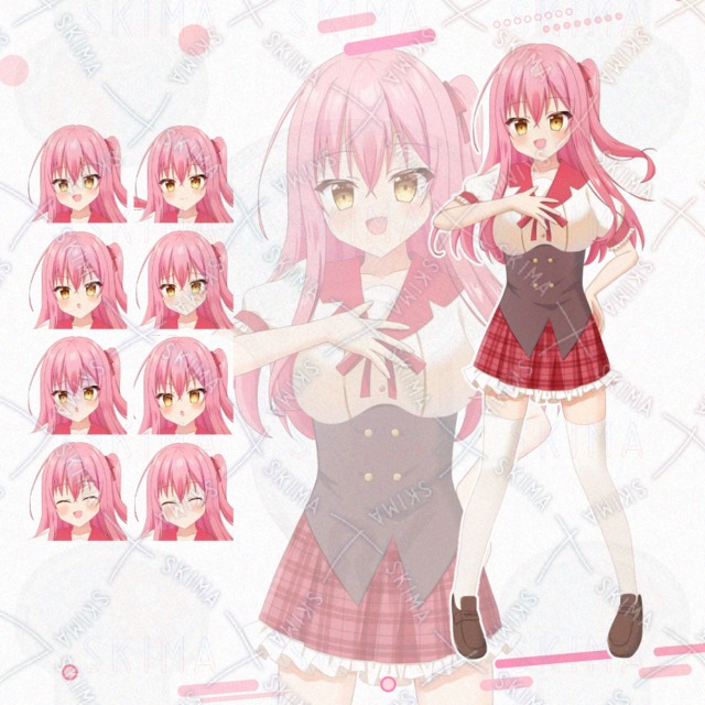 ギャルゲー制服な女の子