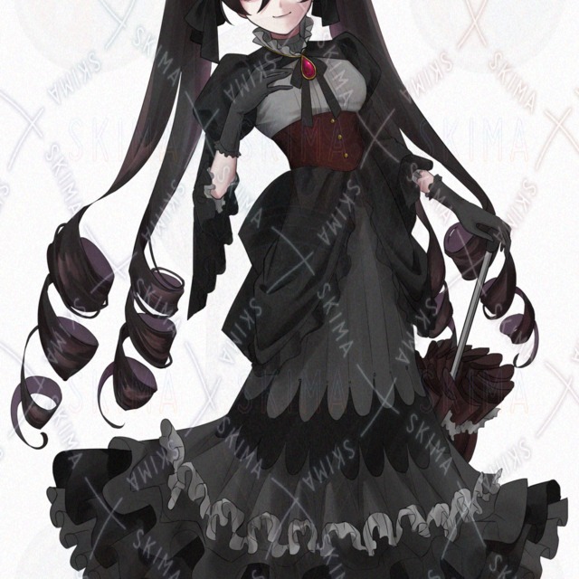 Gothic Lolita Girl – 9 Expressions 的商品圖片第 4 張
