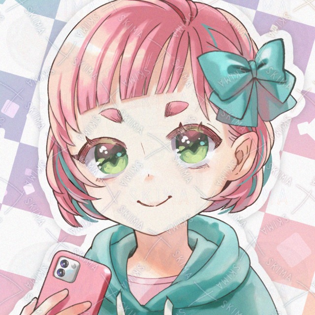 ピンク髪×ショートボブの商品画像