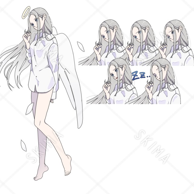 ★まばたき差分付★天使さん