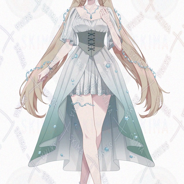 금발 소녀 감정 7종 상품 이미지 3번째