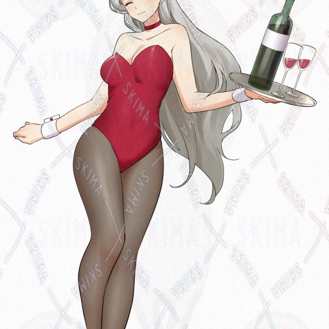 【差分10種】赤色バニーガールの商品画像4枚目
