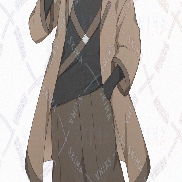 Image 8 of Coat-Wearing Young Man [10 Expression Variations]