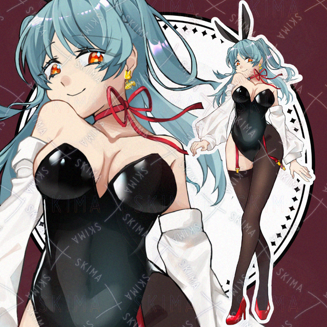 バニーガール　表情差分８種の商品画像