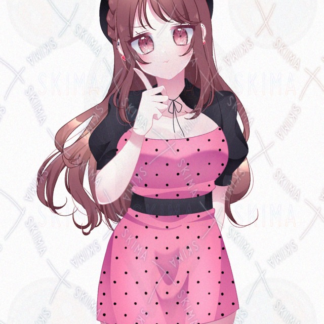 분홍색 도트 원피스 상품 이미지 4번째