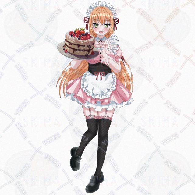 バースデーメイドさん　《笑顔表情差分３種類》の商品画像3枚目