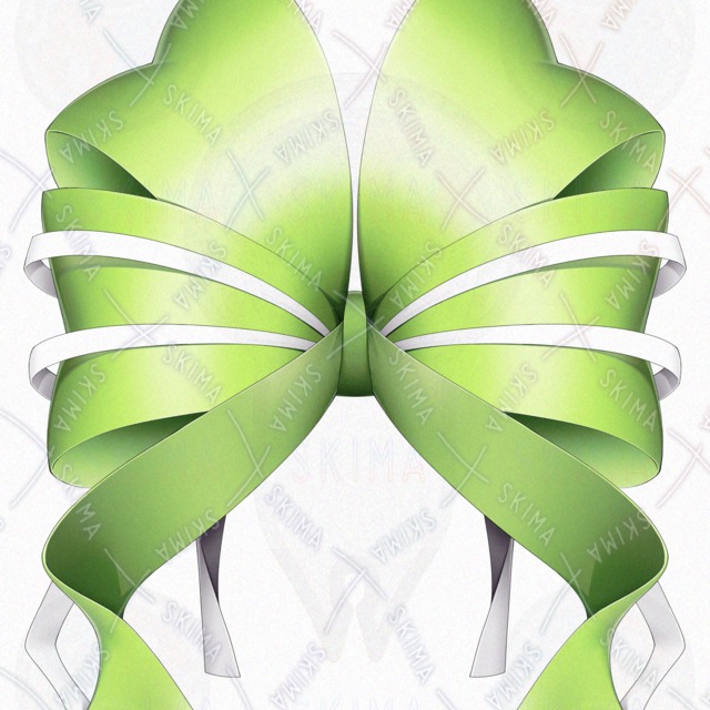 Clover Girl: Ribbon, Chair & Character Set (Normal Expression + 4 Variations) 的商品圖片第 7 張