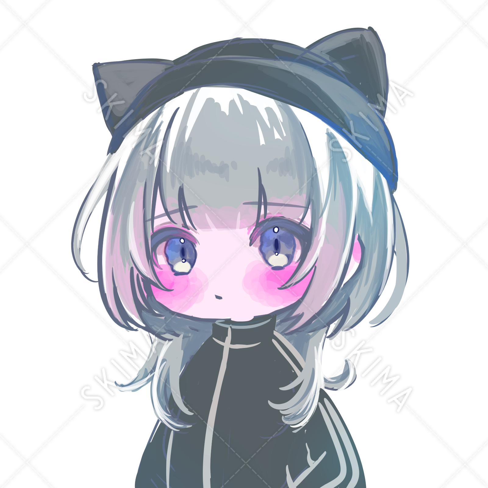 Snsアイコンなどに サブカル系デフォルメイラスト スキマ スキルのオーダーメイドマーケット Skima