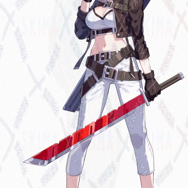 도검 사이버 메쉬 (표정 8종 + 배경) 상품 이미지 11번째