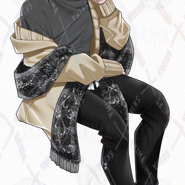 【立ち絵】金髪/男性キャラ【表情10種】の商品画像8枚目