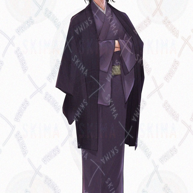 [Adopt] Man in a Kimono: 9 Expressions 的商品圖片第 9 張