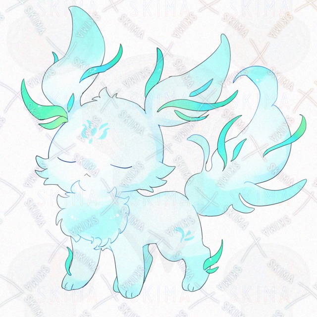 나무 속성 케모【표정 10종】 상품 이미지 10번째