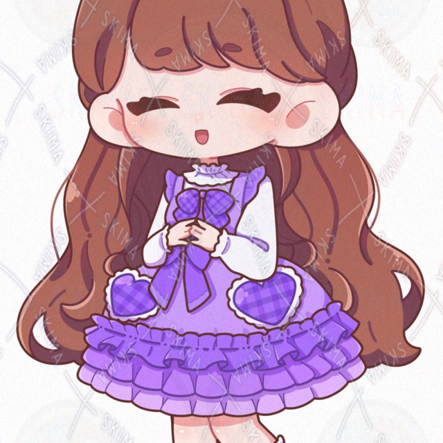 [7 Expressions] Girl in Purple 的商品圖片第 8 張