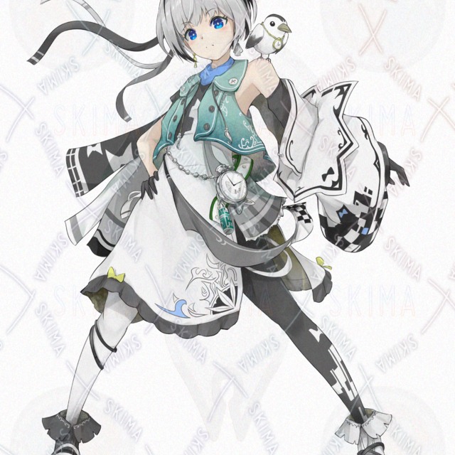 Image 2 of Adopt Female Character Art [7 Expression Variations]