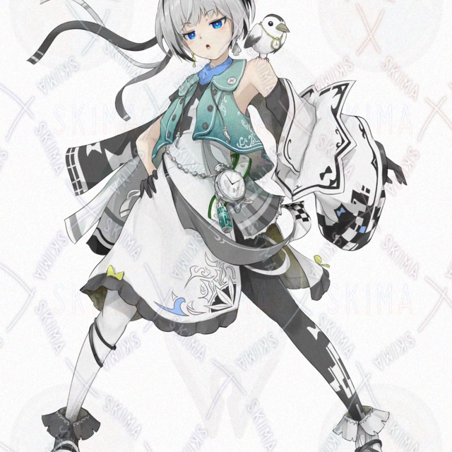 Image 7 of Adopt Female Character Art [7 Expression Variations]