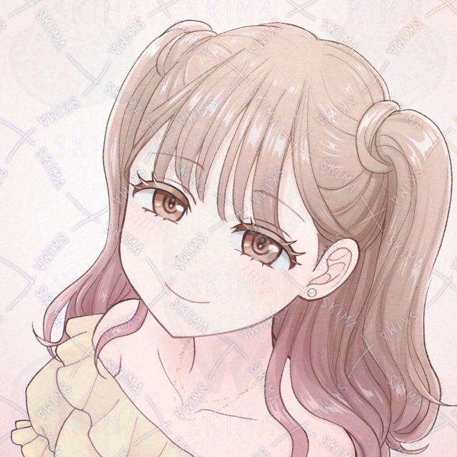 女の子アイコン【色差分2種】の商品画像