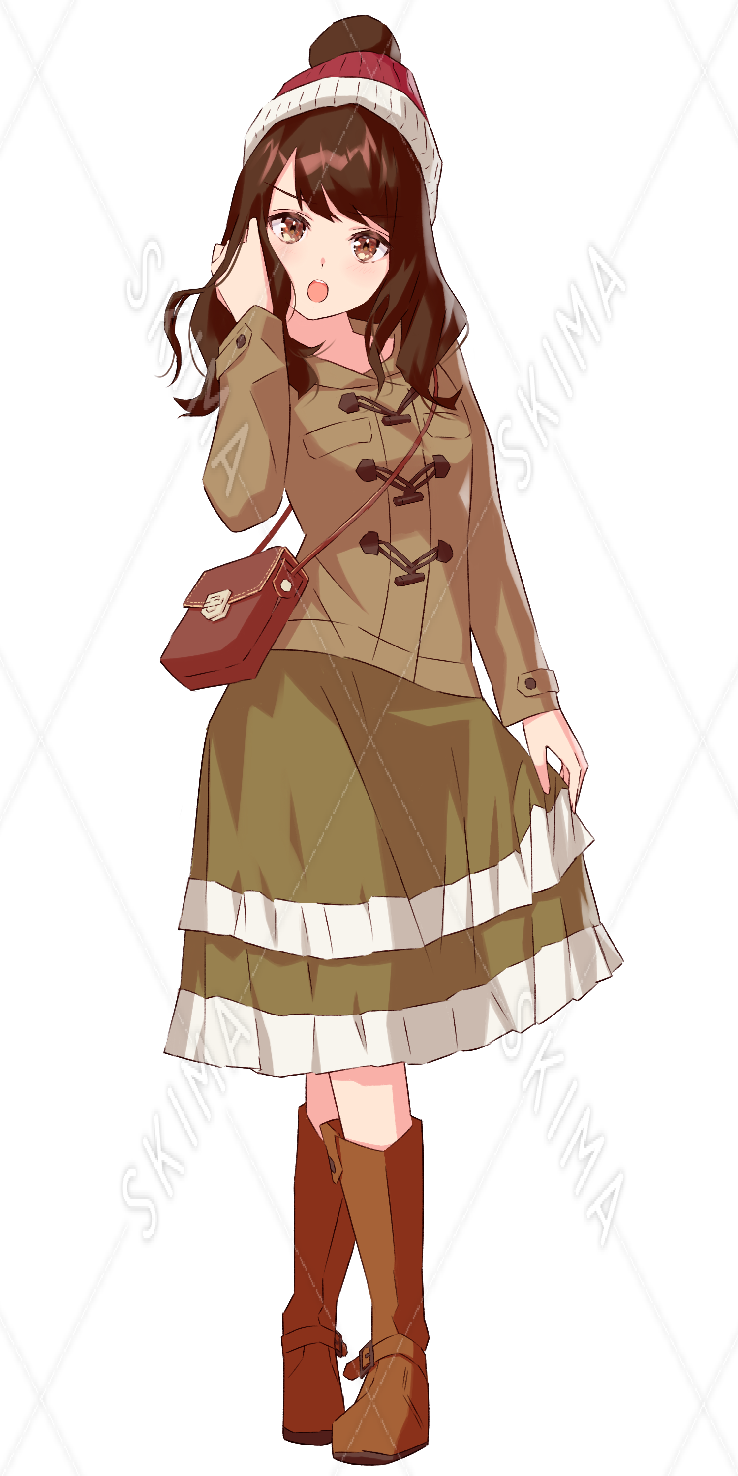 森ガール 表情差分8種 スキマ スキルのオーダーメイドマーケット Skima