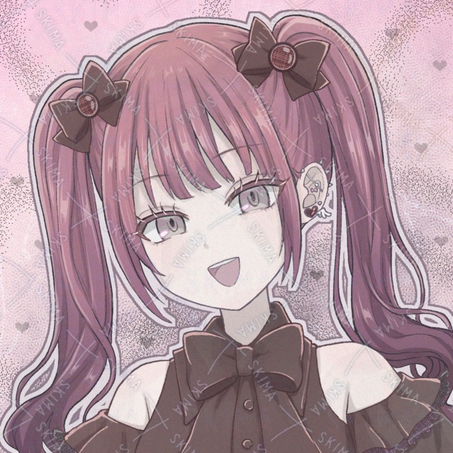 地雷系女の子アイコン【色差分3種】の商品画像3枚目