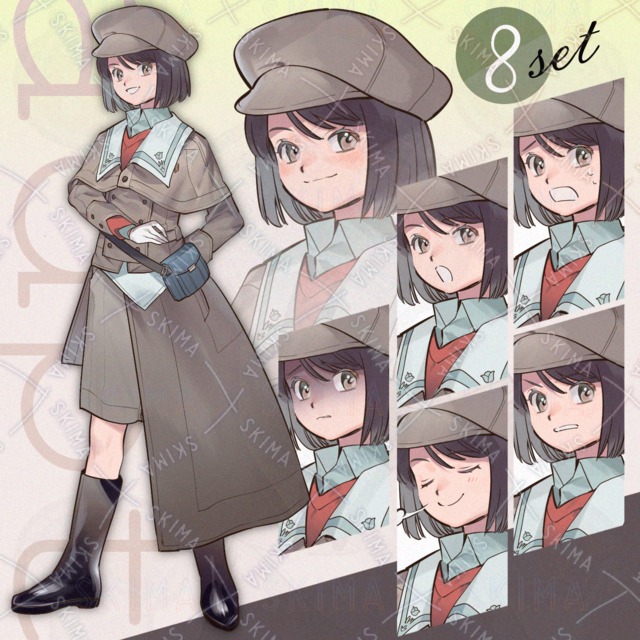 Travel Trench Style - 8 Character Sprites 的商品圖片
