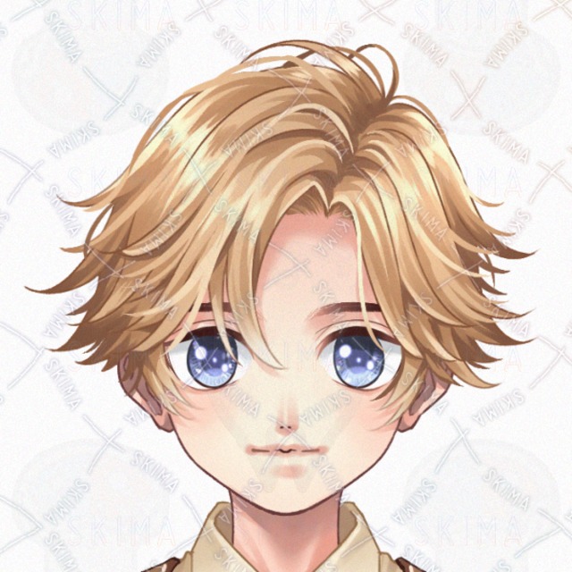 Image 7 of Prince-Style Boy Character: 5 Expressions + Bonus Icons